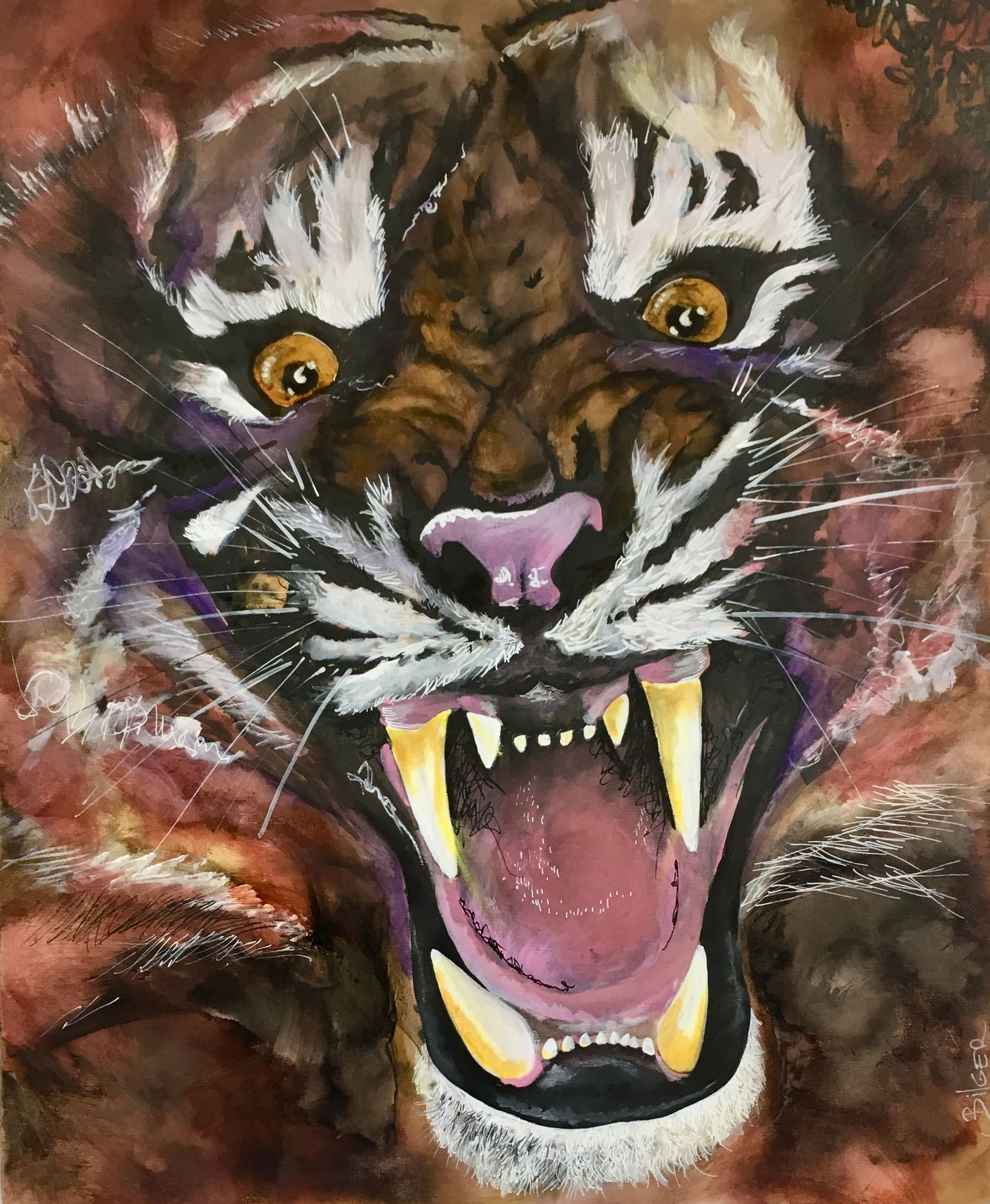 "Tiger", 2019. 1 image